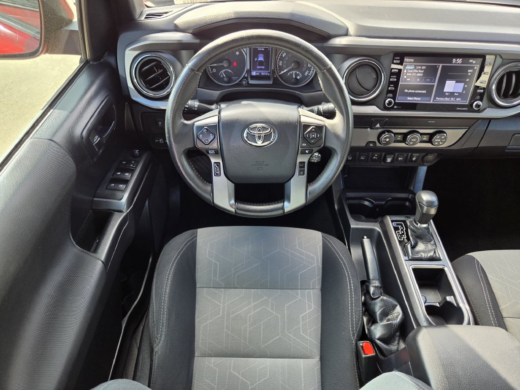 Used 2020 Barcelona Red Metallic Toyota TRD Sport image 13