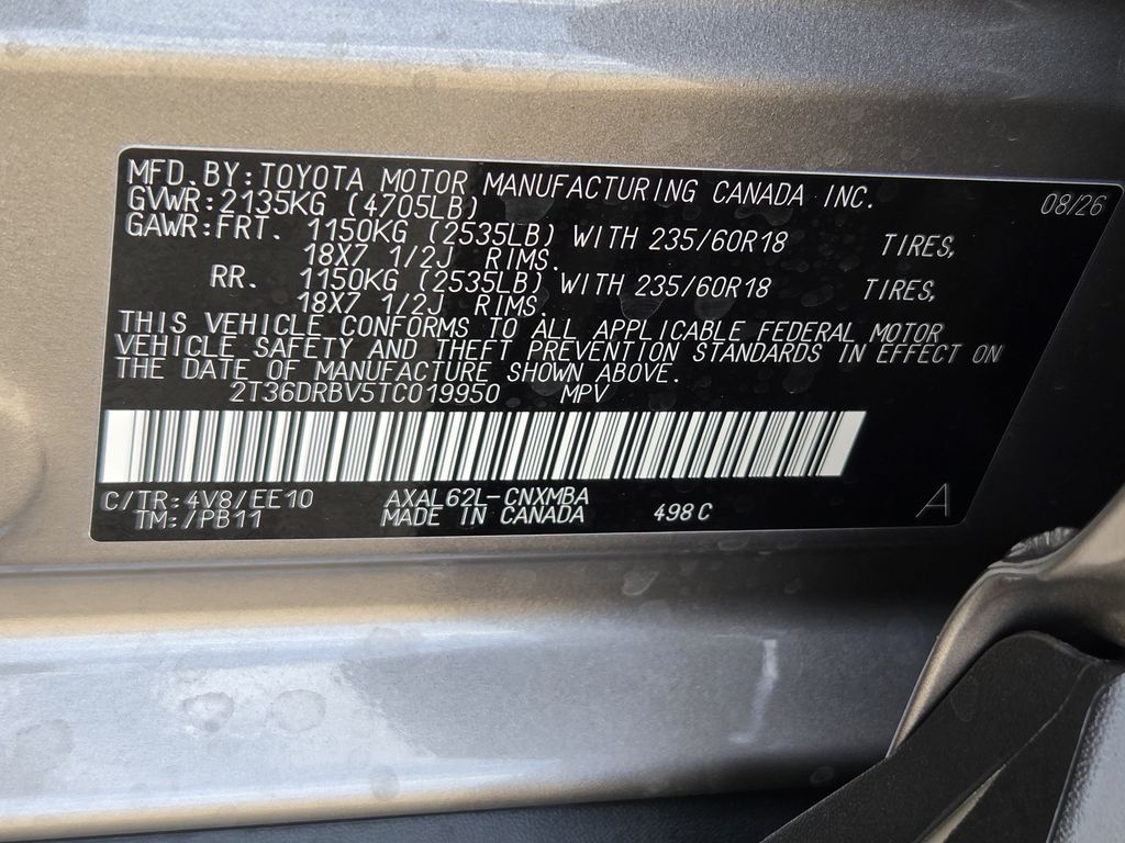 New 2026 Meteor Shower Toyota XLE Premium image 22