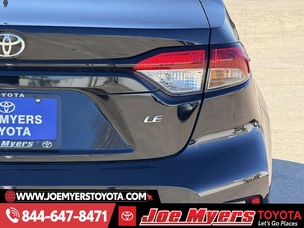 Certified Used 2026 Midnight Black Metallic Toyota LE image 9