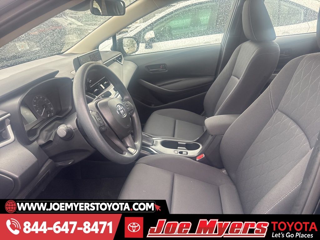 Certified Used 2025 Black Toyota LE image 2