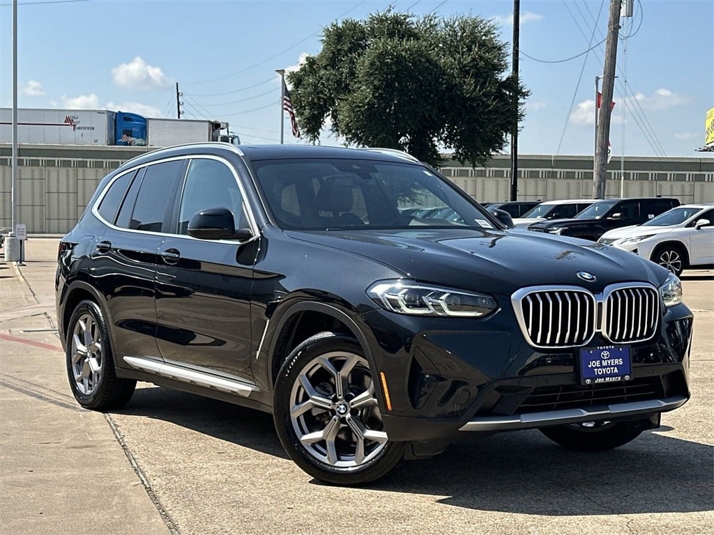 Used 2023 BMW X3 30i with VIN 5UX43DP07P9T22337 for sale in Houston, TX