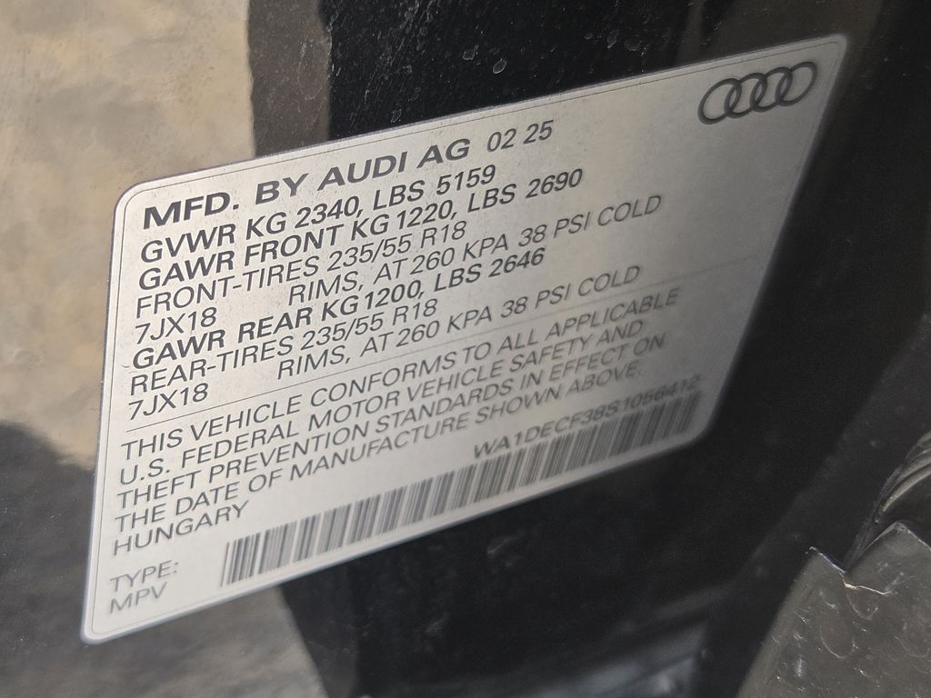 Used 2025 Mythos Black Metallic Audi Premium image 31