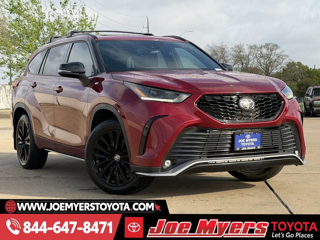 Used 2023 Ruby Flare Pearl Toyota XSE image 2