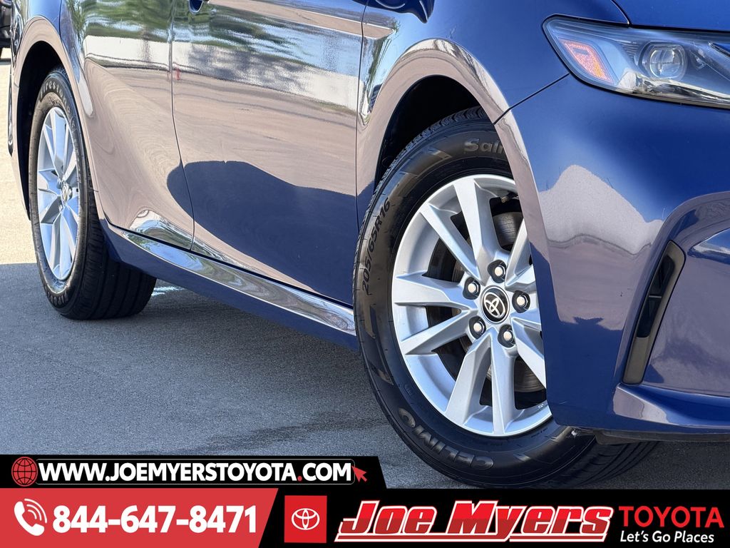 Used 2025 Reservoir Blue Toyota LE image 12