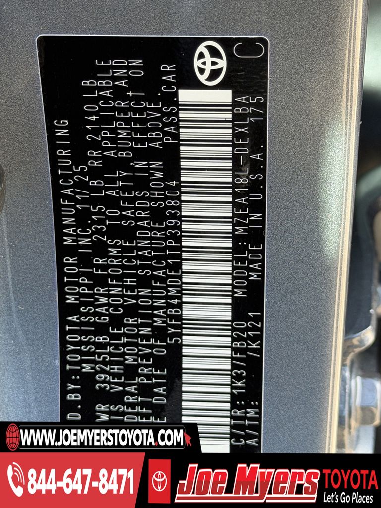 Certified Used 2026 Celestite Toyota LE image 30