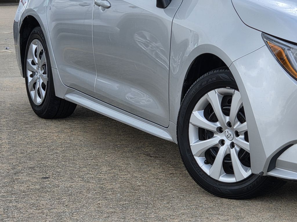 Used 2025 Classic Silver Metallic Toyota LE image 11