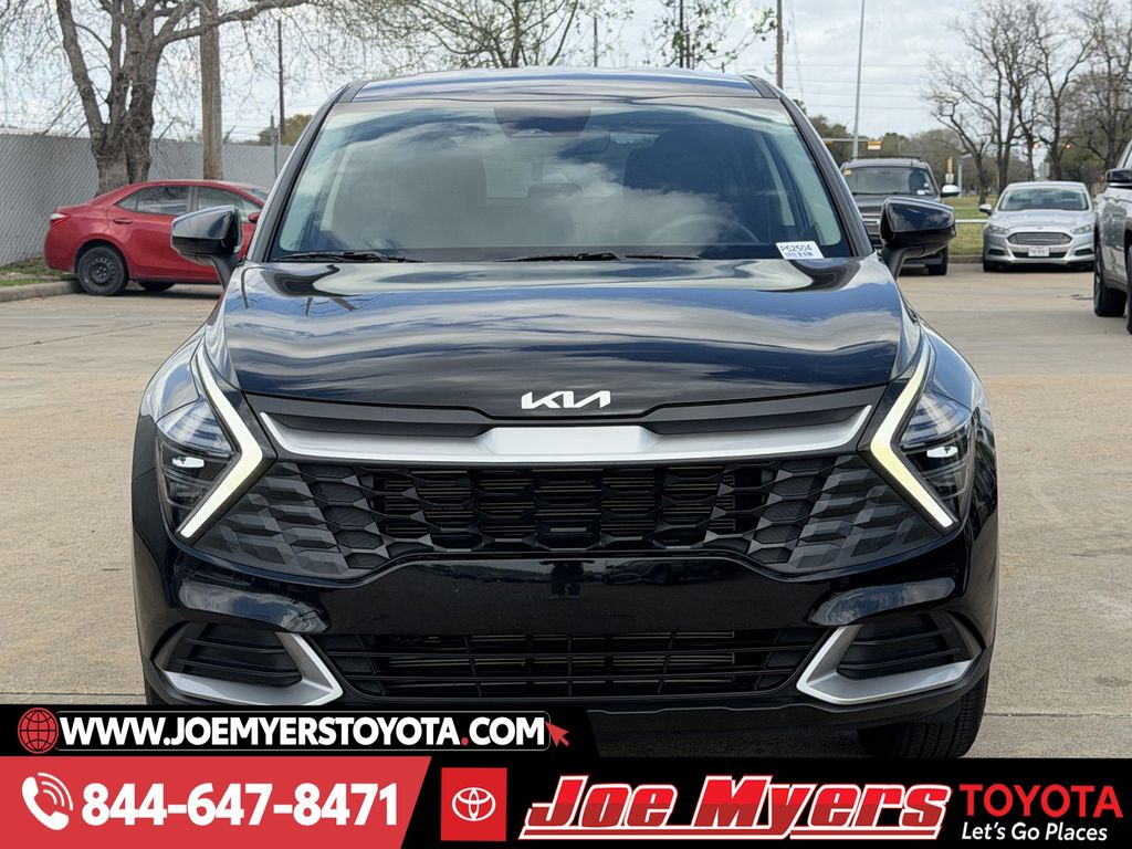 Used 2025 Ebony Black Kia LX image 3