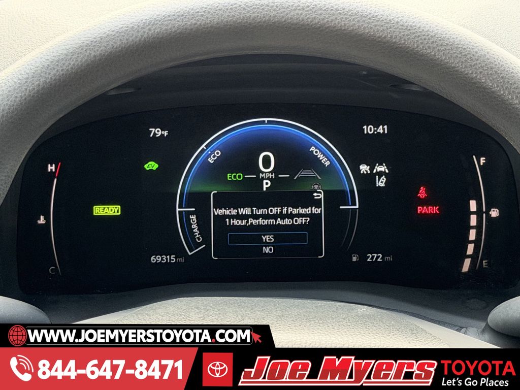 Used 2025 Reservoir Blue Toyota LE image 16