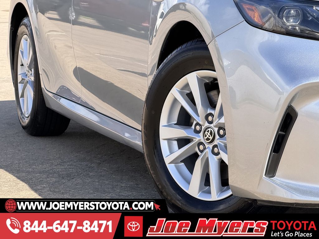 Used 2025 Celestial Silver Metallic Toyota LE image 12