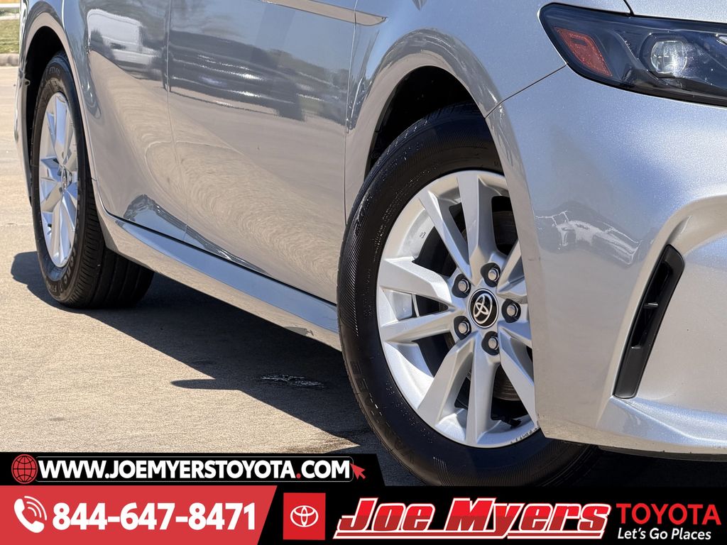 Used 2025 Celestial Silver Metallic Toyota LE image 12