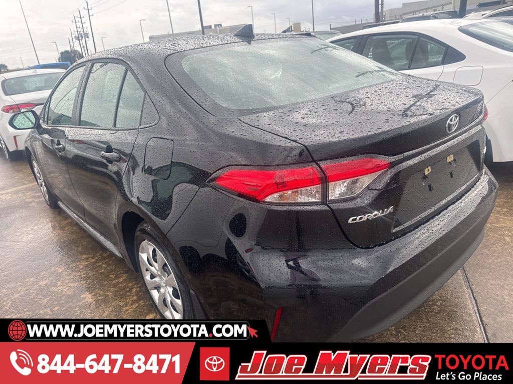 Certified Used 2025 Black Toyota LE image 4