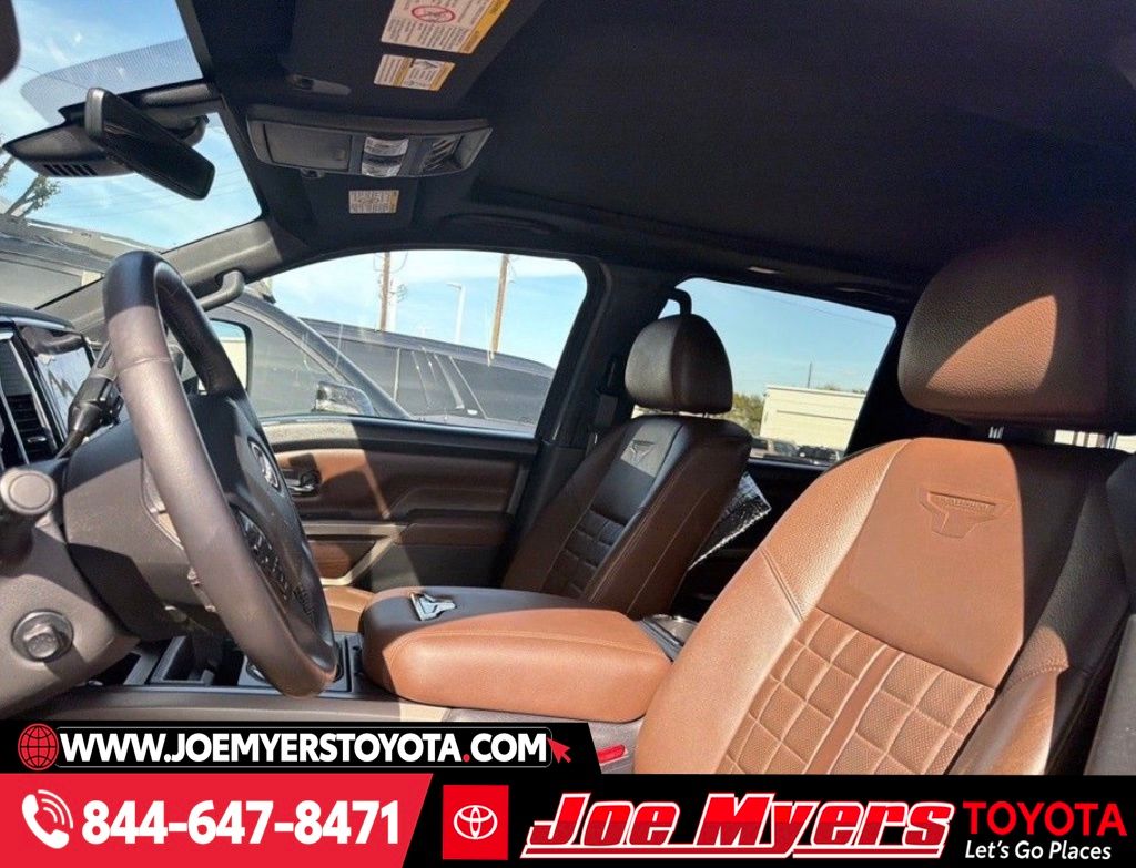 Used 2023 Super Black Nissan Platinum Reserve image 5