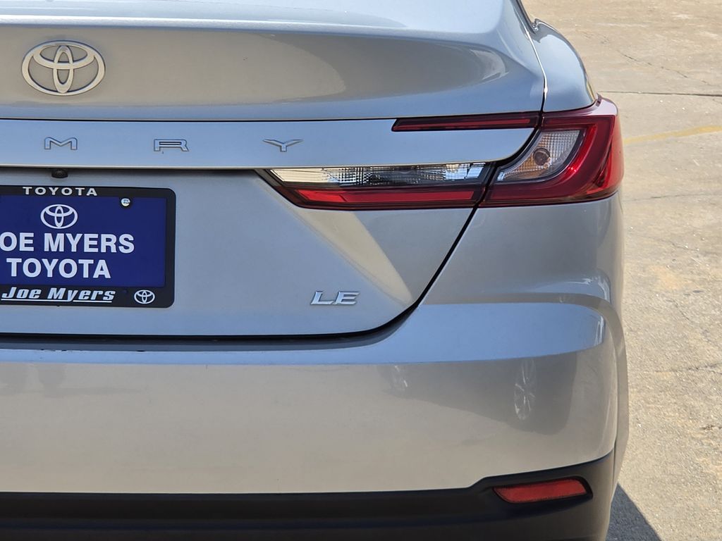 Used 2025 Celestial Silver Metallic Toyota LE image 9