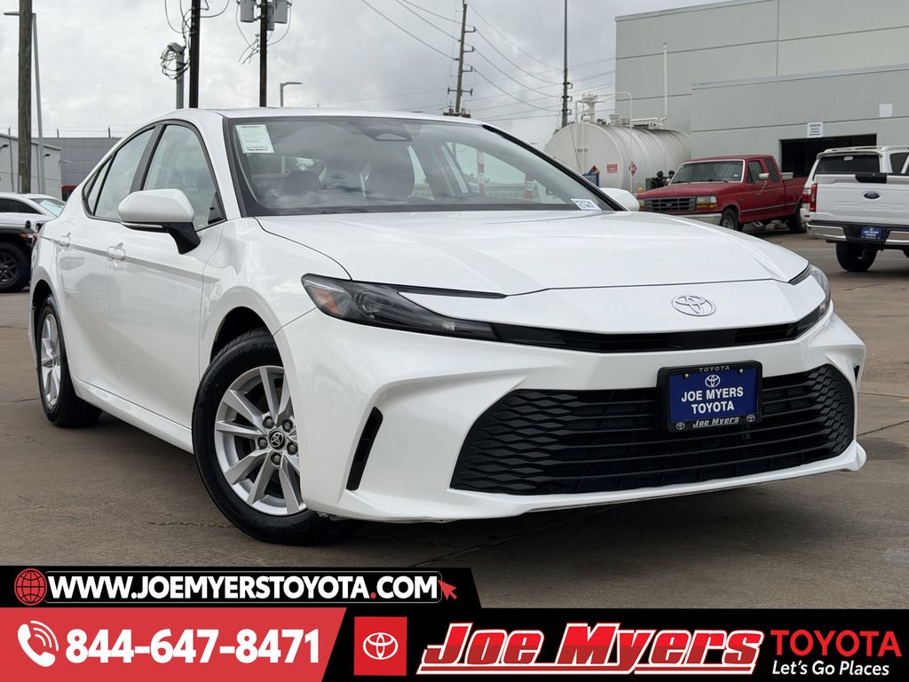 Used 2025 White Toyota LE image 2