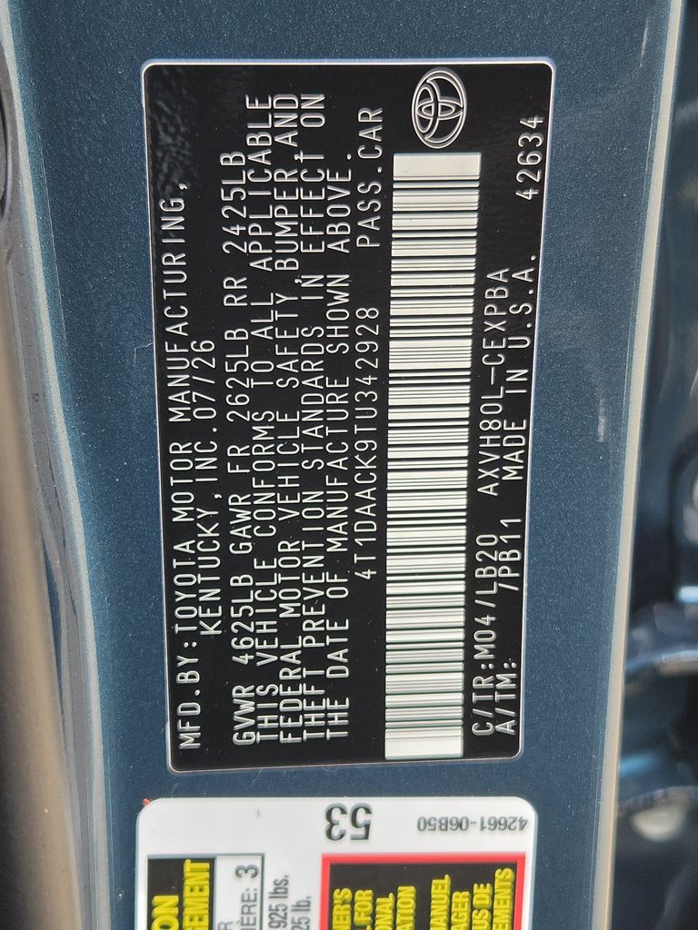 New 2026 Ocean Gem Toyota XSE image 22