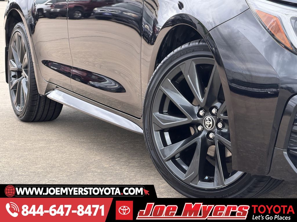 Used 2023 Midnight Black Metallic Toyota SE image 12