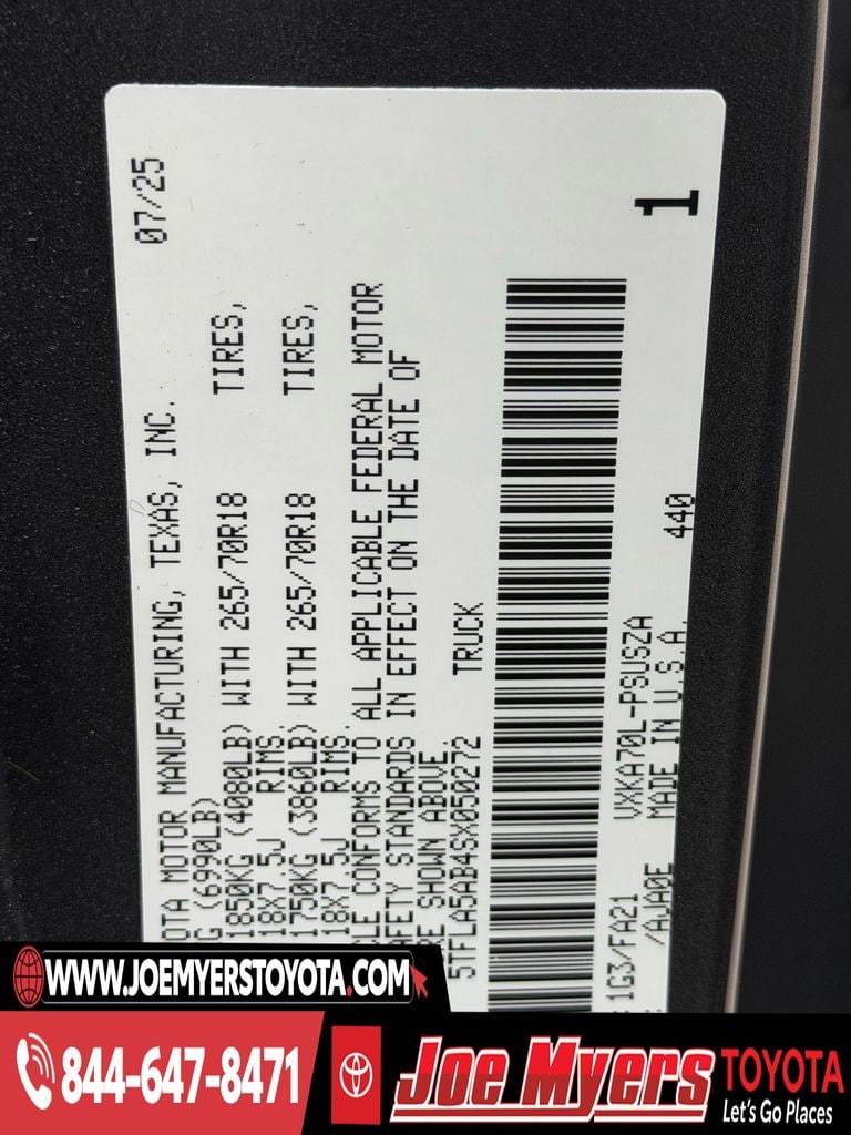 Used 2025 Gray Toyota SR5 image 31