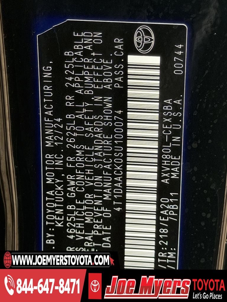 Used 2025 Black Toyota SE image 32