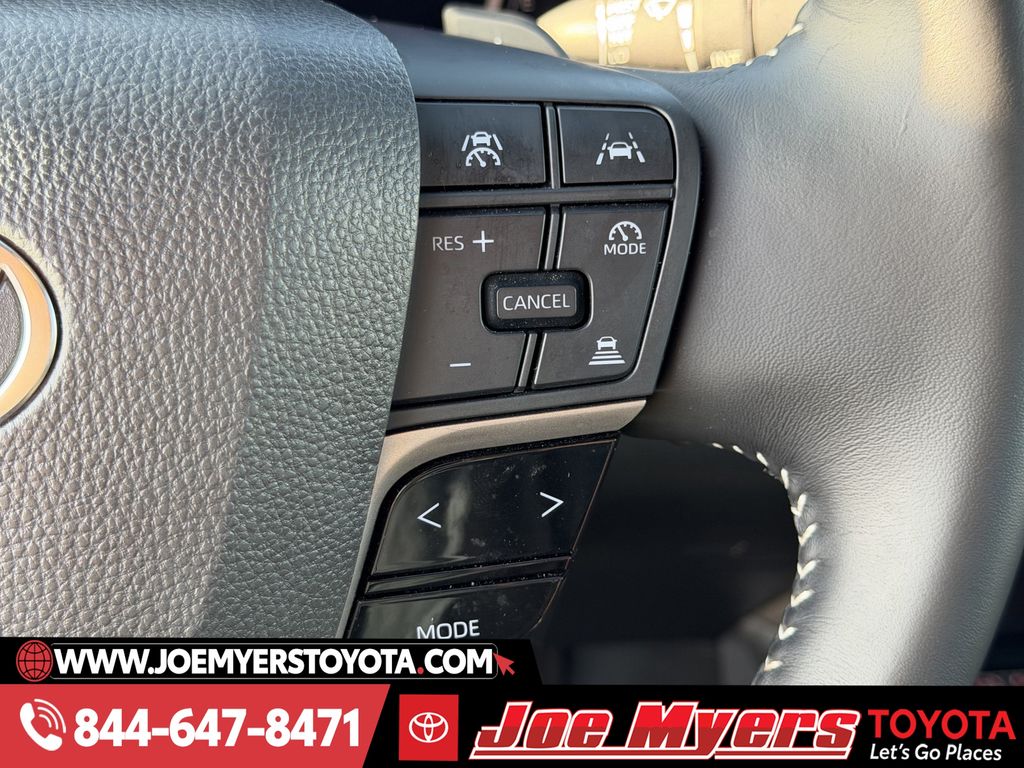 Used 2025 Midnight Black Metallic Toyota SE image 23