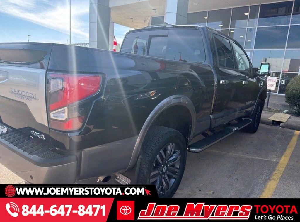 Used 2023 Super Black Nissan Platinum Reserve image 3