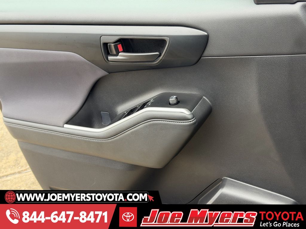 Used 2025 Midnight Black Metallic Toyota LE image 26