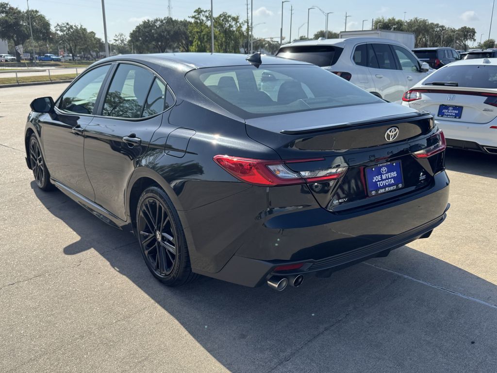 Used 2025 Midnight Black Metallic Toyota SE image 5