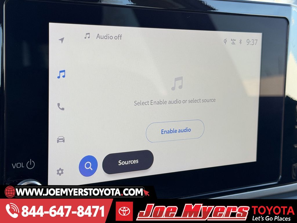 Used 2025 Reservoir Blue Toyota LE image 18