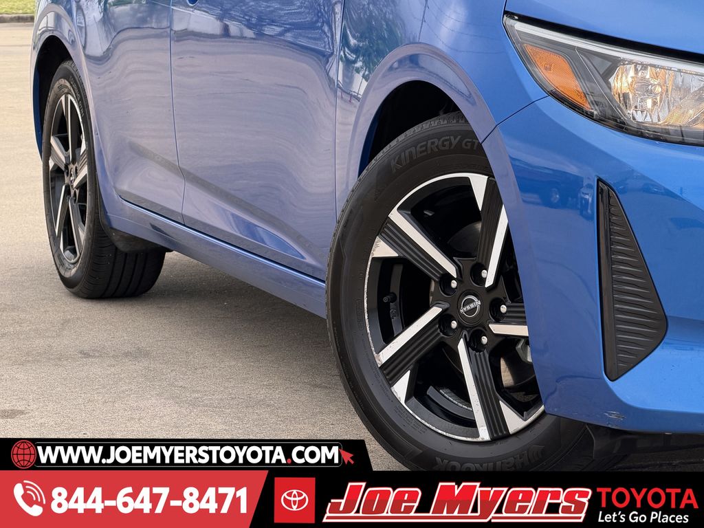 Used 2025 Electric Blue Metallic Nissan SV image 11