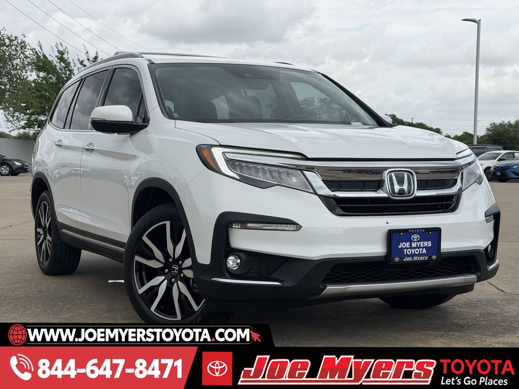 Used 2021 Platinum White Pearl Honda Touring image 2