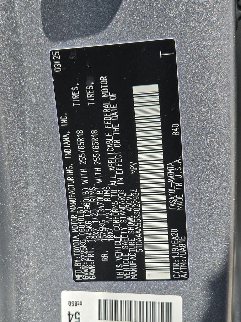 Used 2025 Celestial Silver Metallic Toyota XLE image 33
