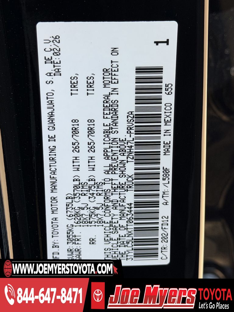 New 2026 Black Toyota TRD Off Road image 21