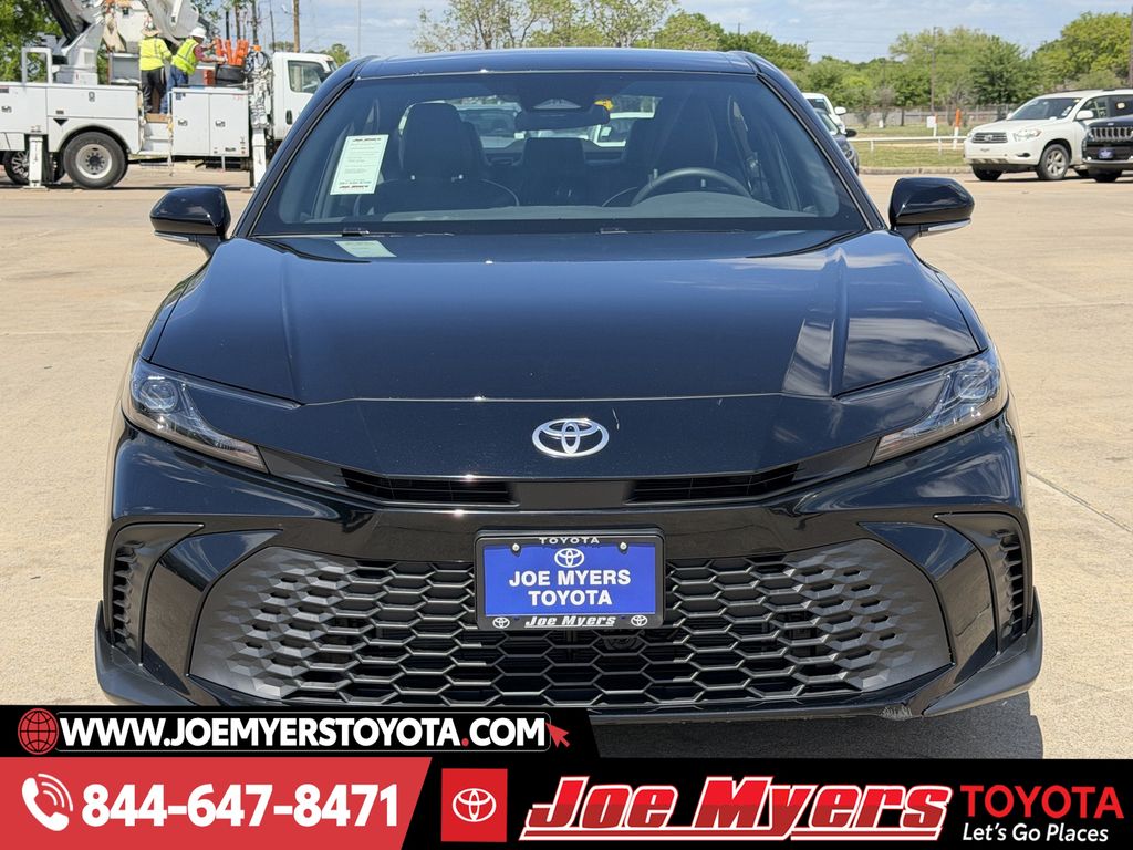 Used 2025 Midnight Black Metallic Toyota SE image 3