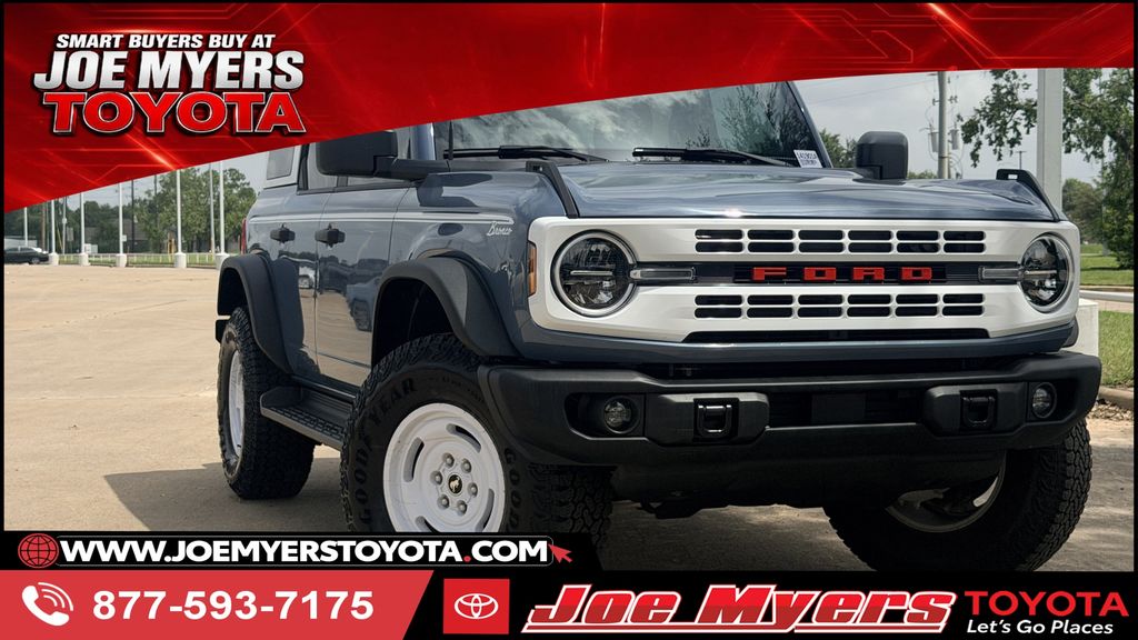 Blue (Azure Gray Metallic) 2025 Ford Bronco SUV / Crossover Four-Wheel Drive Automatic
