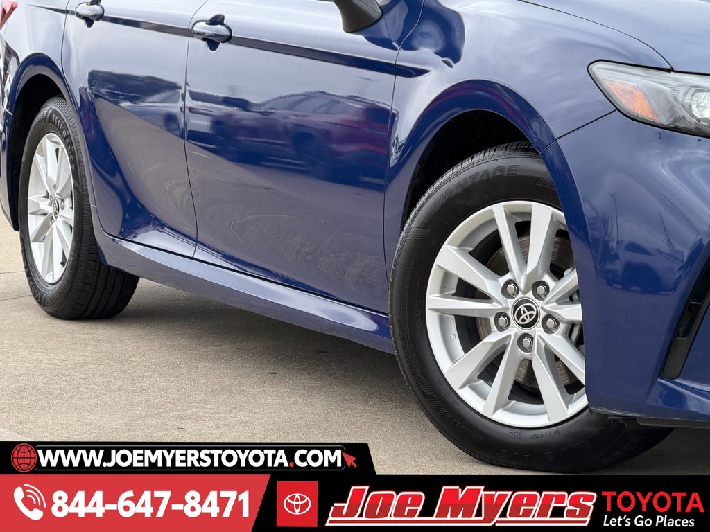 Used 2025 Reservoir Blue Toyota LE image 3