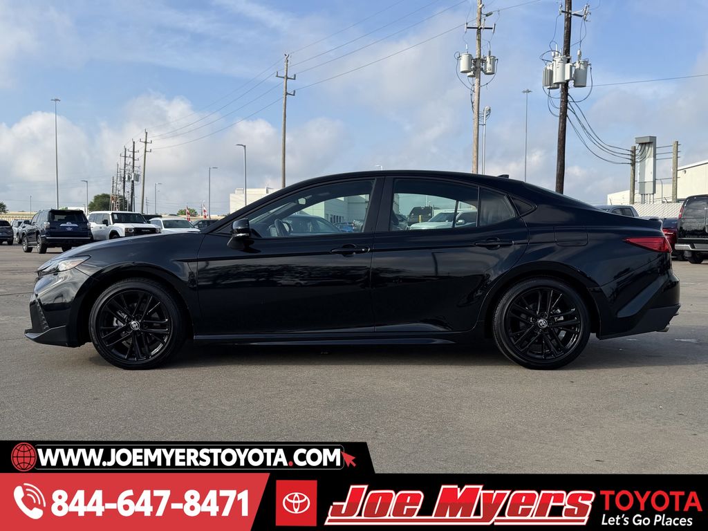 Used 2025 Midnight Black Metallic Toyota SE image 6