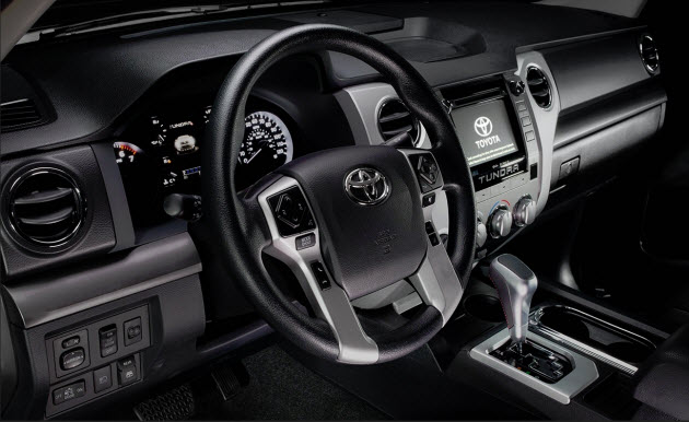 Tundra TRD Sport dashboard