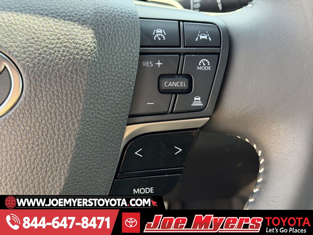 Used 2025 Midnight Black Metallic Toyota SE image 23