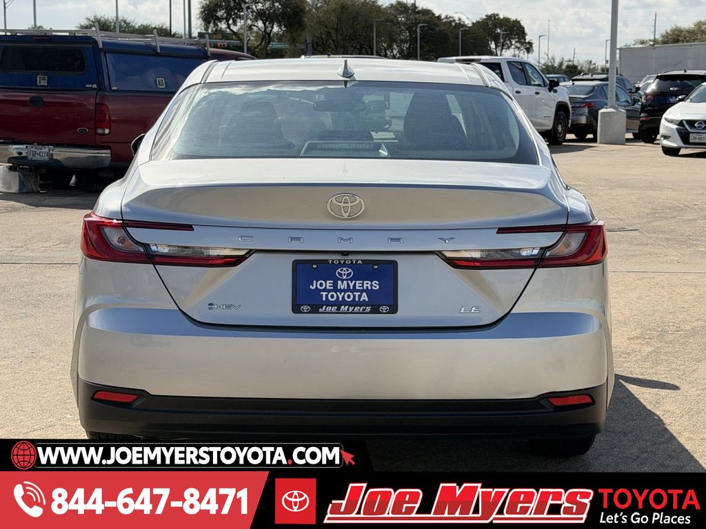 Used 2025 Celestial Silver Metallic Toyota LE image 8
