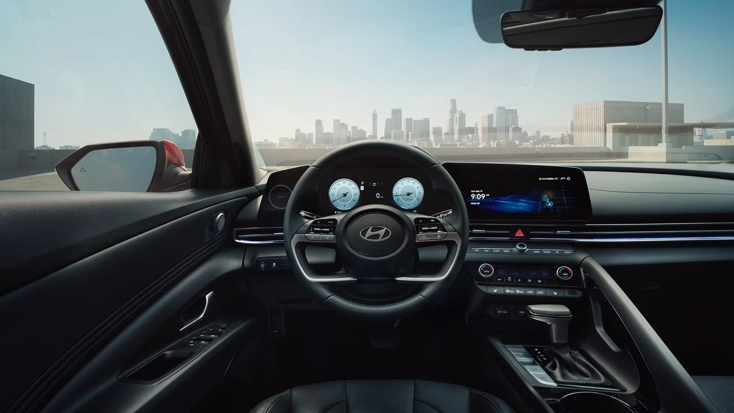 2026 Hyundai Elantra interior dashboard