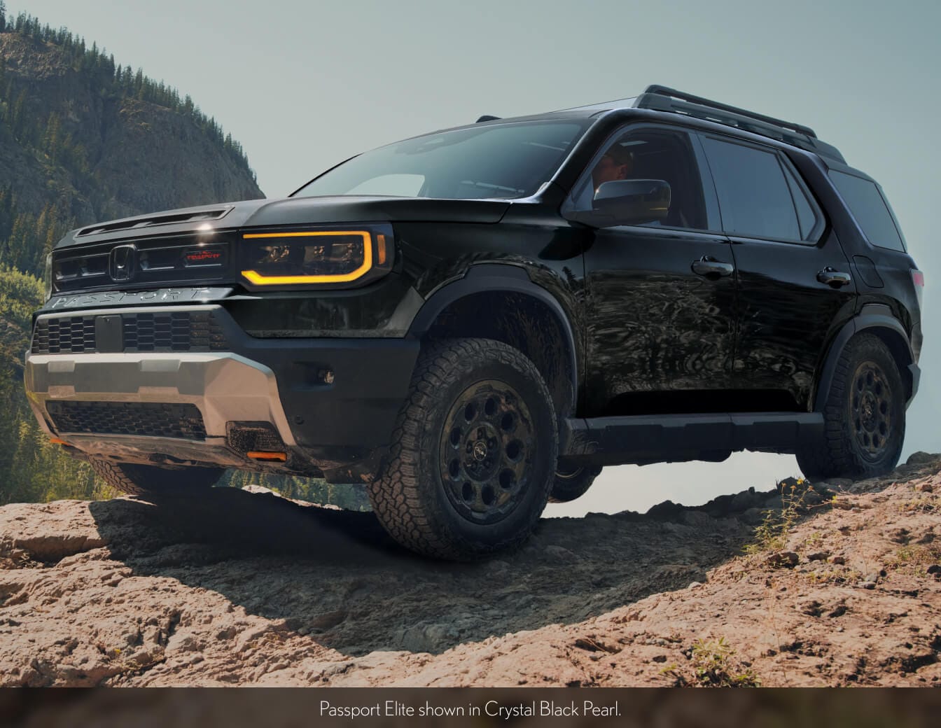 Honda Passport Elite in Crystal Black Pearl