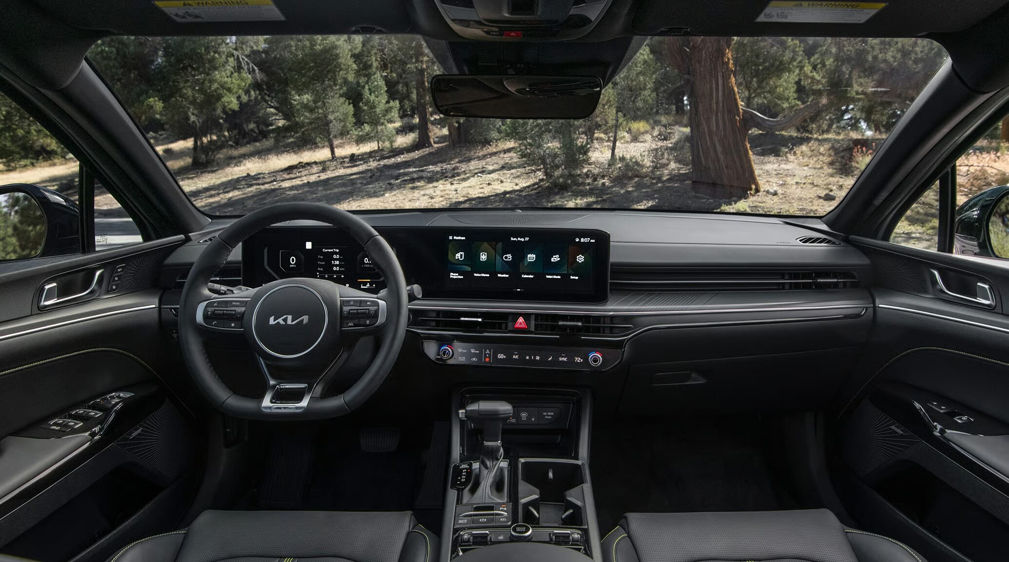 2026 Kia K5 interior dashboard