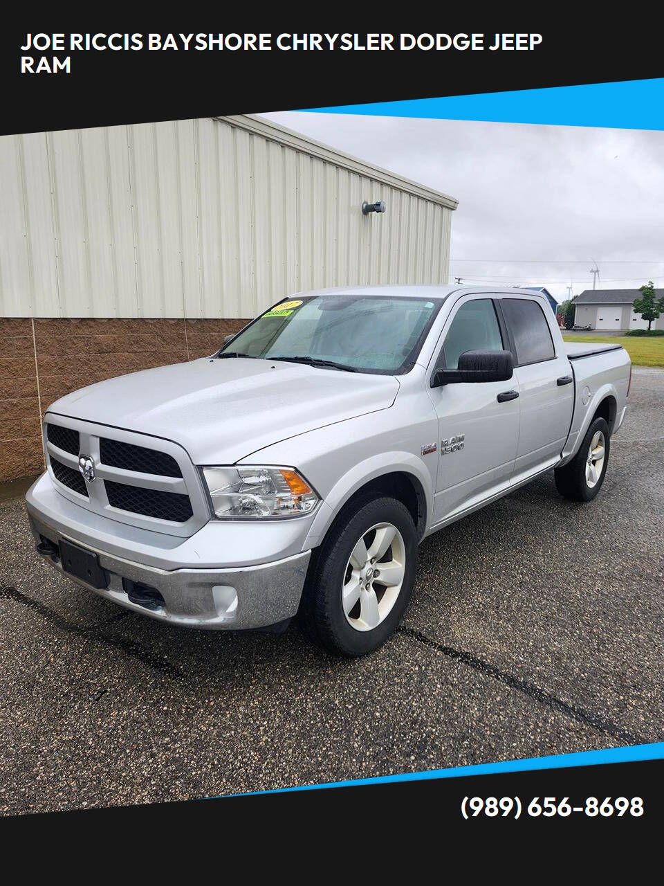 2017 Ram 1500 SLT 4x4 4dr Crew Cab 5.5 ft. SB Pickup