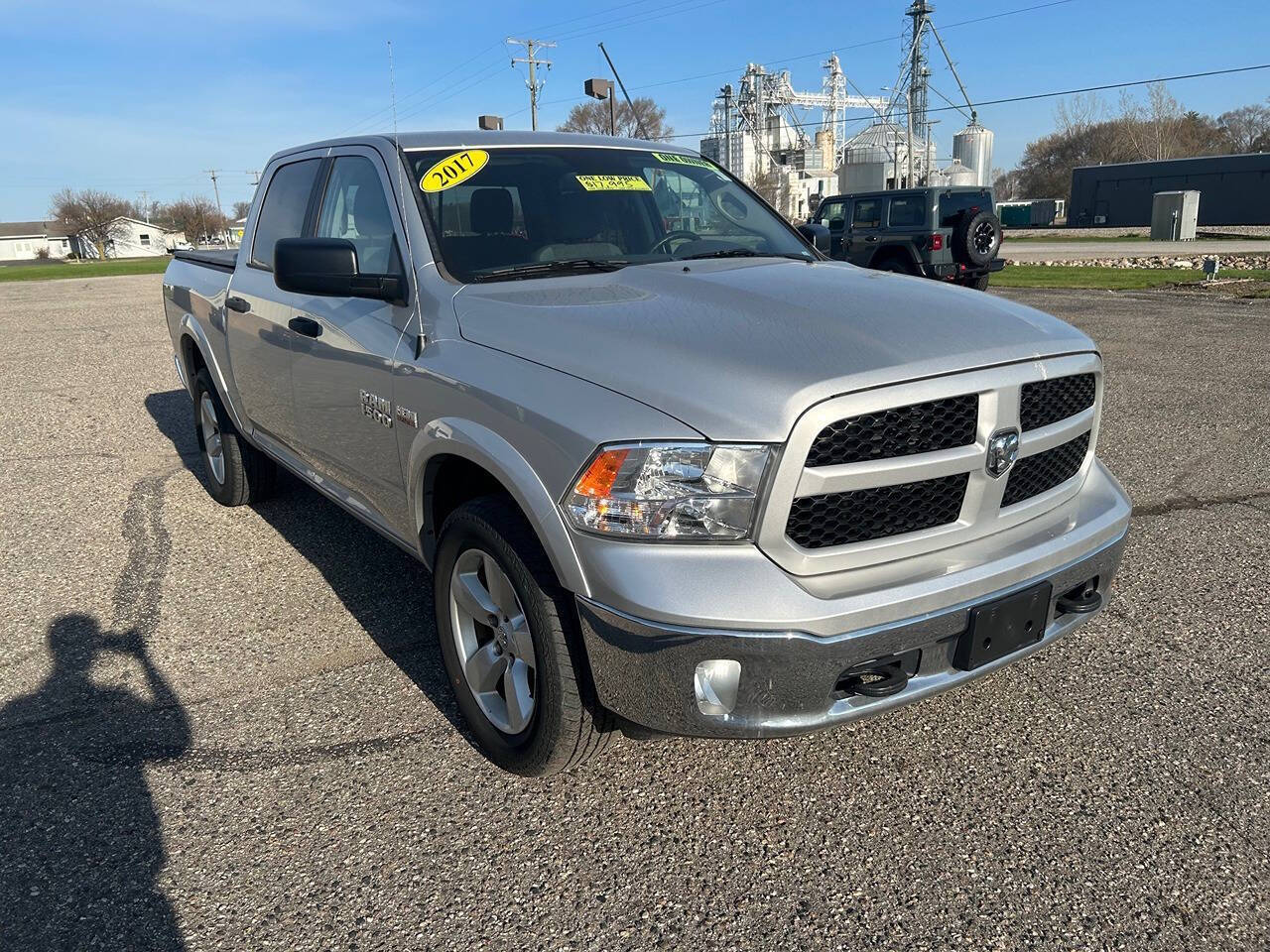 Used 2017 RAM Ram 1500 Outdoorsman with VIN 1C6RR7LT1HS702038 for sale in Pigeon, MI
