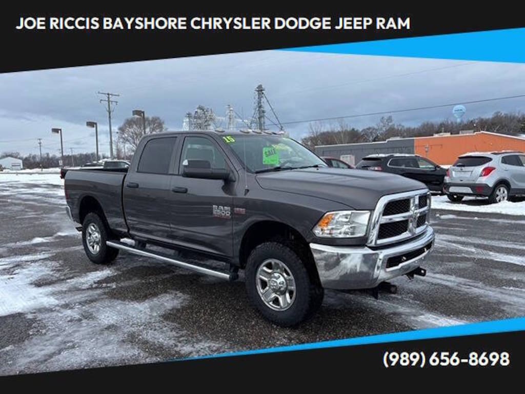 Used 2015 Ram 2500 Tradesman 4x4 4dr Crew Cab 6.3 ft. SB Pickup Pickup Truck