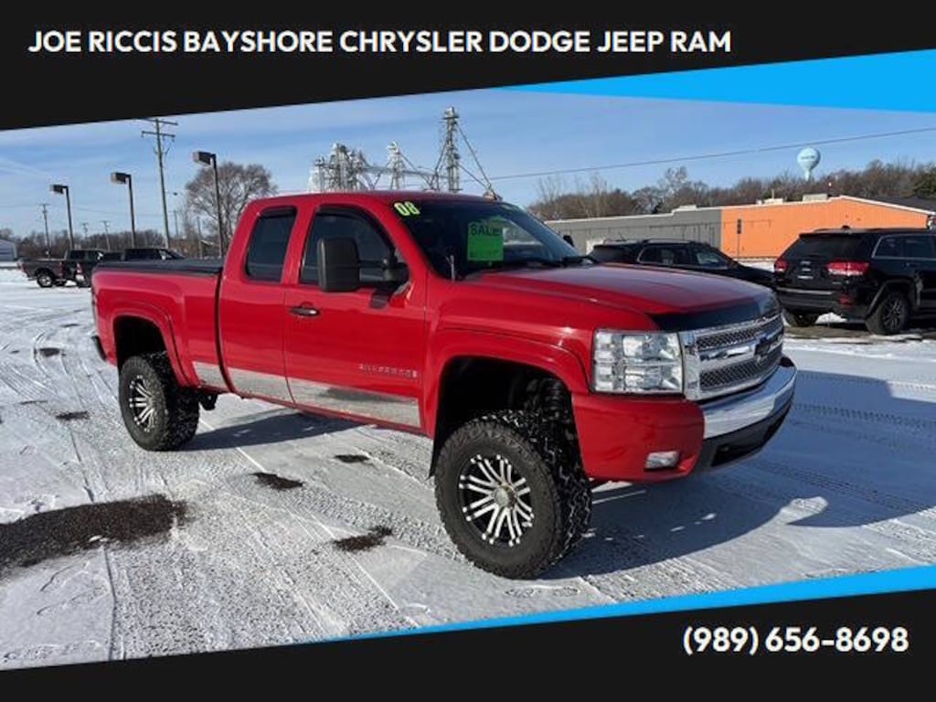 Used 2008 Chevrolet Silverado 1500 LT1 4WD 4dr Extended Cab 5.8 ft. SB Pickup Truck