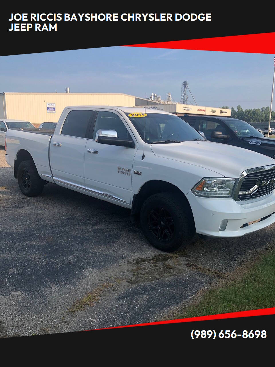 2018 Ram 1500 Laramie Limited 4x4 4dr Crew Cab 6.3 ft. SB Pickup