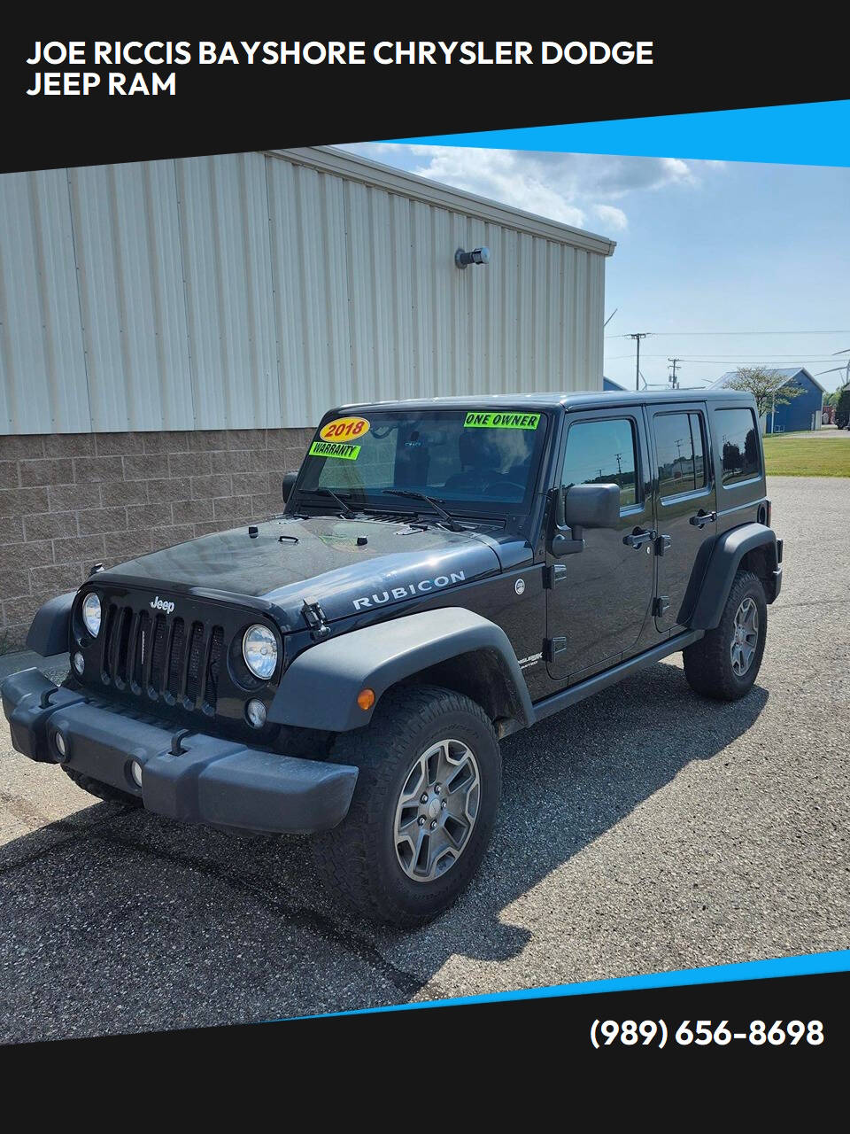 2018 Jeep Wrangler JK Unlimited Rubicon 4x4 4dr SUV