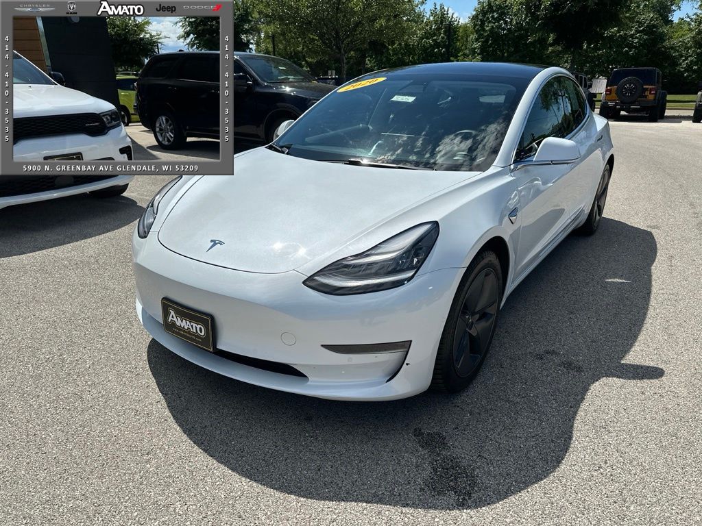 Used 2020 Tesla Model 3 Base with VIN 5YJ3E1EB0LF636759 for sale in Glendale, WI