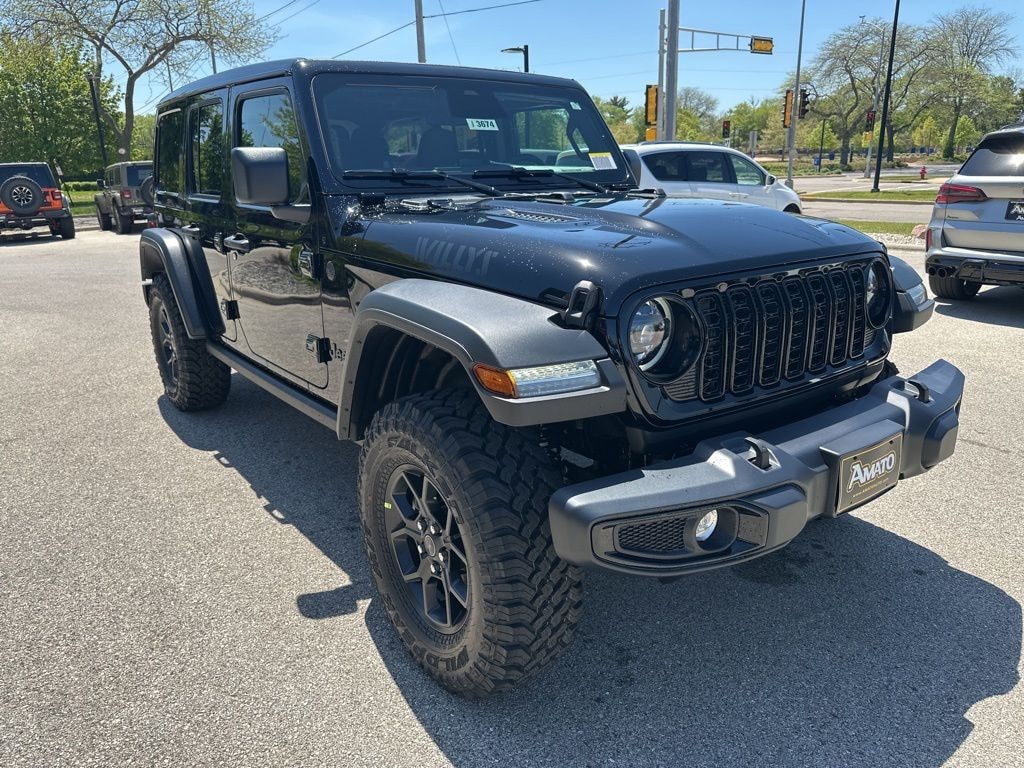 New 2026 Jeep Wrangler 4-DOOR WILLYS Sport Utility
