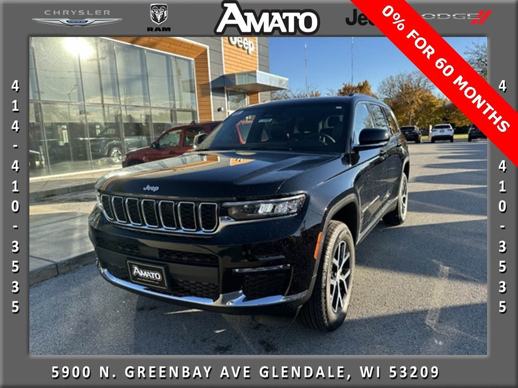 New 2025 Jeep Grand Cherokee L LIMITED 4X4 Sport Utility